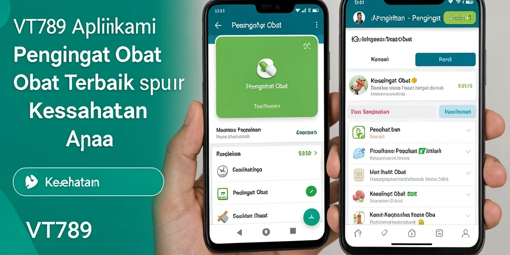 Tampilan antarmuka aplikasi VT789 yang user-friendly